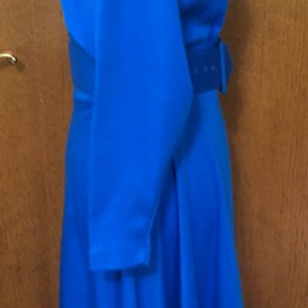 Moda International Blue Knit Dress - Picture 6 of 10